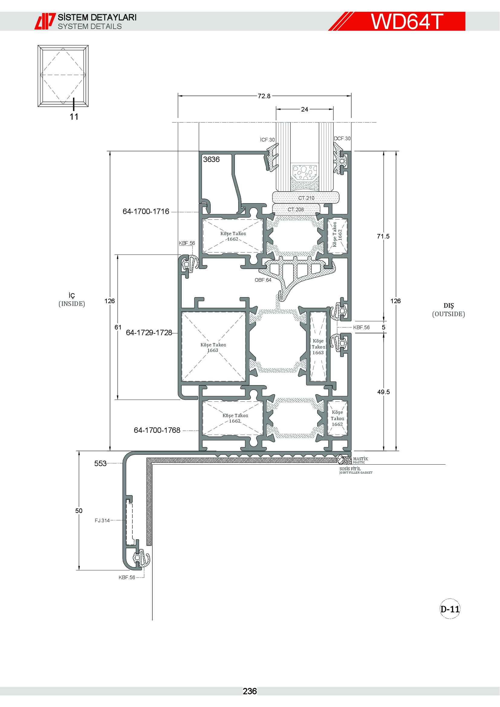 S 64 Yalıtımlı Alüminyum 77